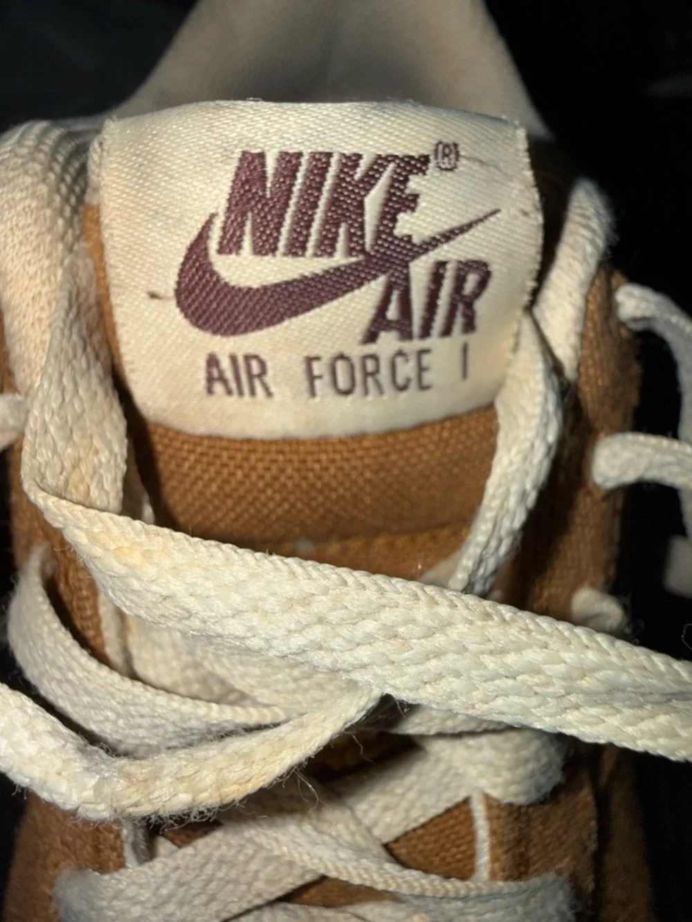 Nike Air Force 1 LV8 Light British Tan Sneakers for Kids Size 3 Year, FN4731-200
